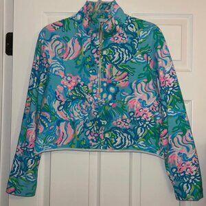Lilly Pulitzer Popover Crop Top